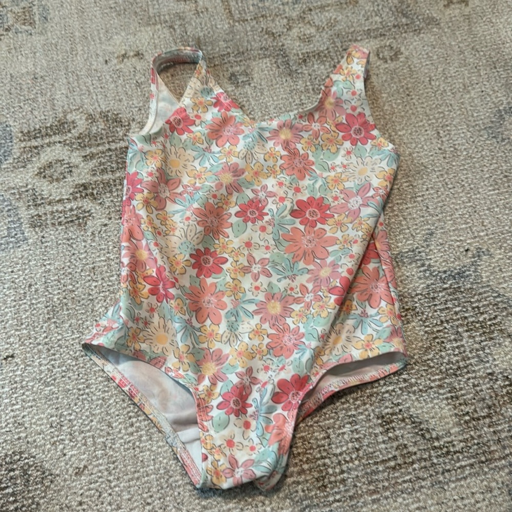 H&M floral bathing suit